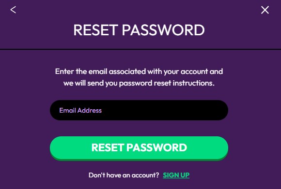 Recover a Forgotten Password